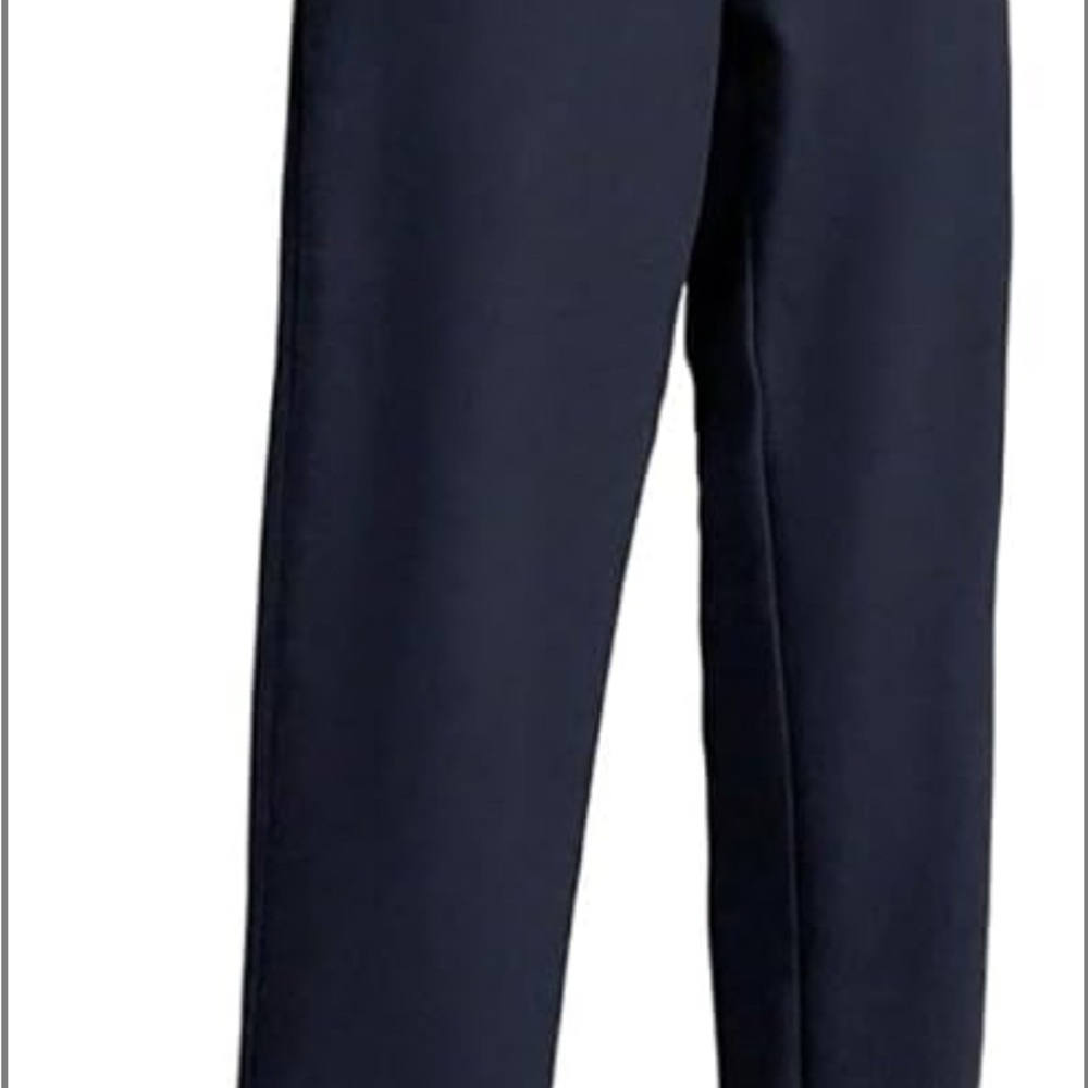 Andrea Jovine Men's Classic Navy Dress Pants - Picture 1 of 9